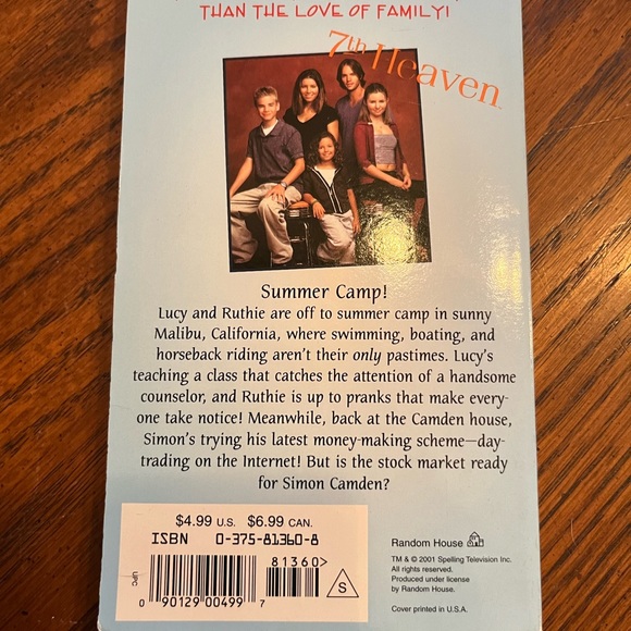 7th Heaven Tv series novels books early 2000’s | Set of 5 - Picture 14 of 16